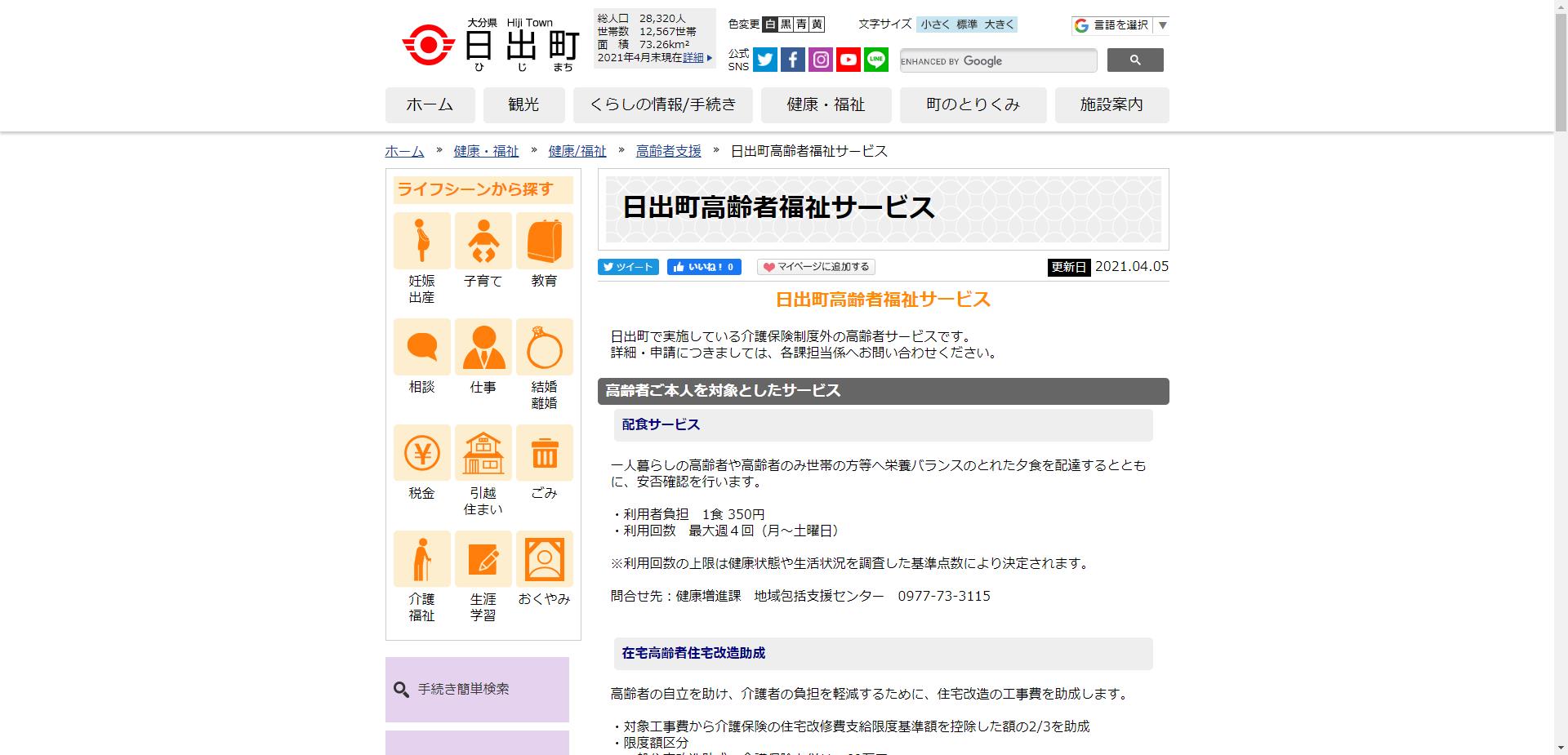 在宅高齢者住宅改造助成事業