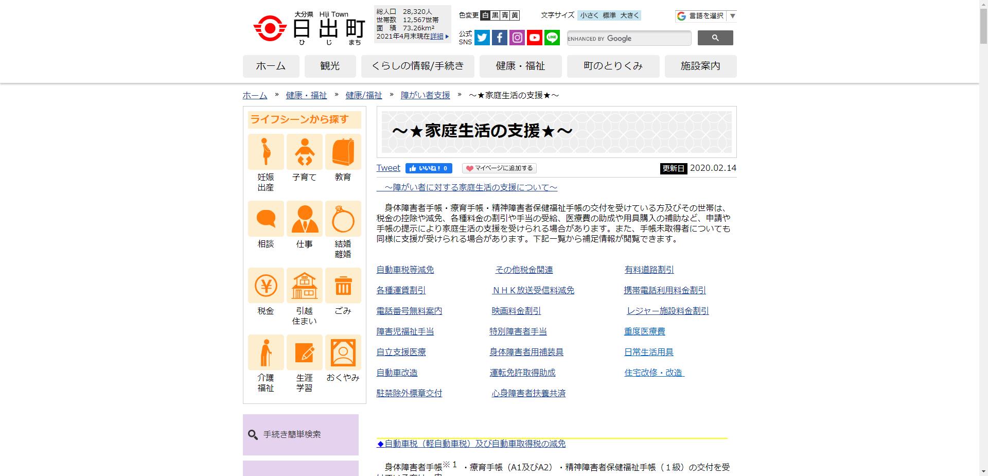 在宅重度障がい者住宅改造助成事業