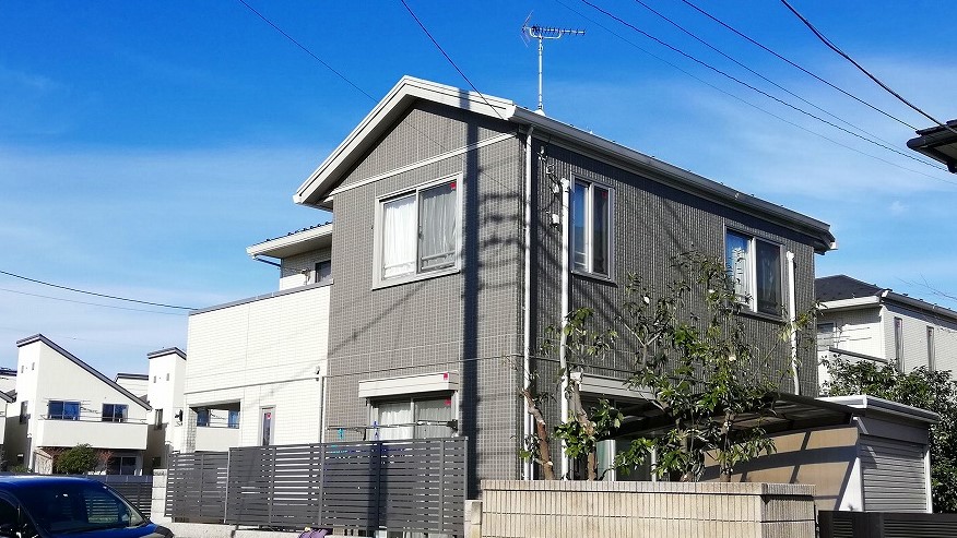 グレー系の外壁