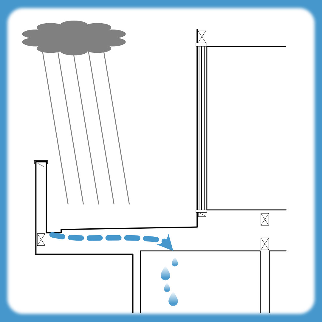 ベランダ 雨漏り 放置